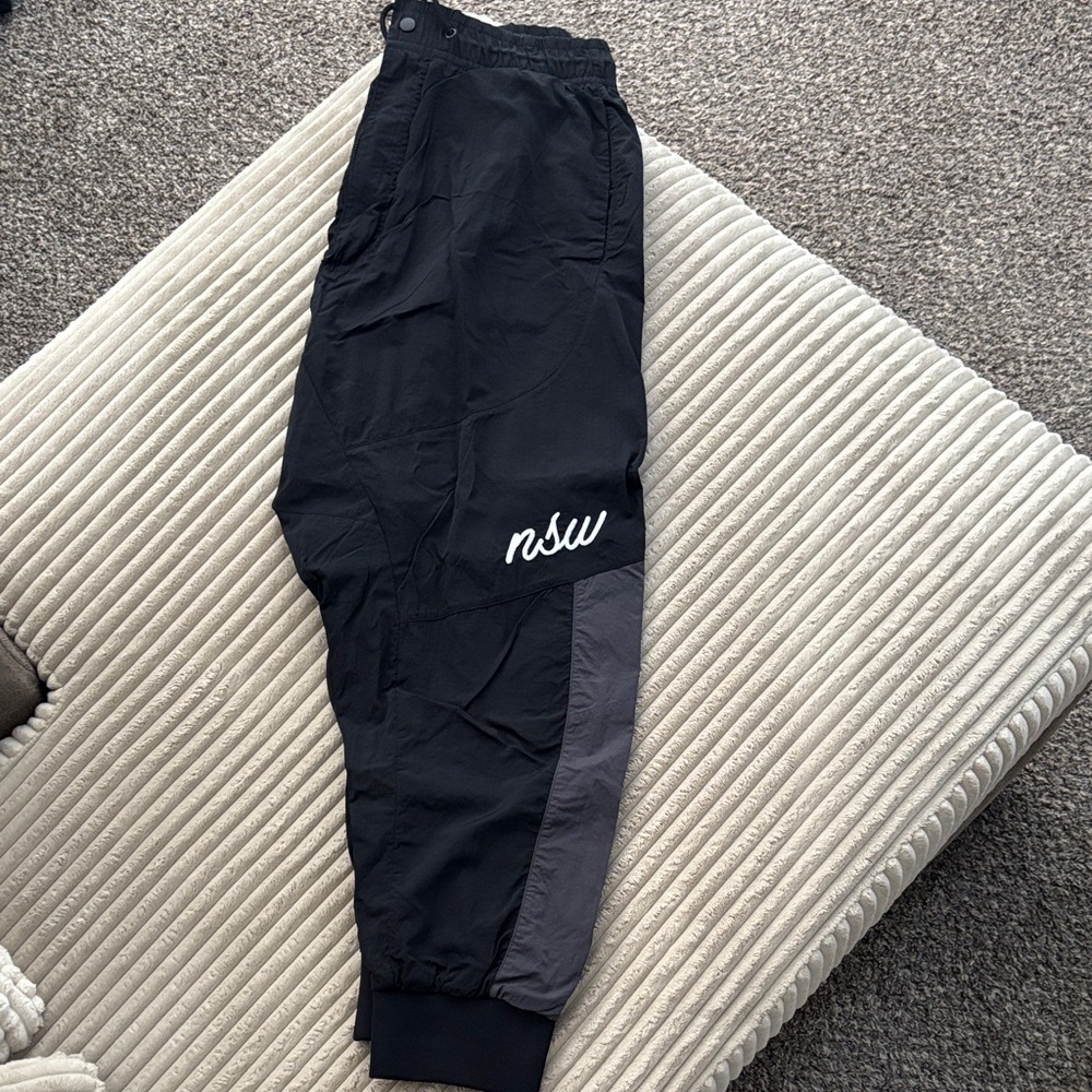 Black and Gray Joggers with NSW Logo